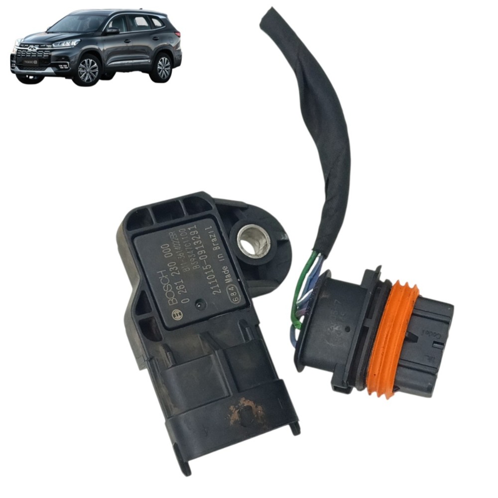 Sensor Map Chery Tiggo 8 1.6 2024 2023 2022 2021
