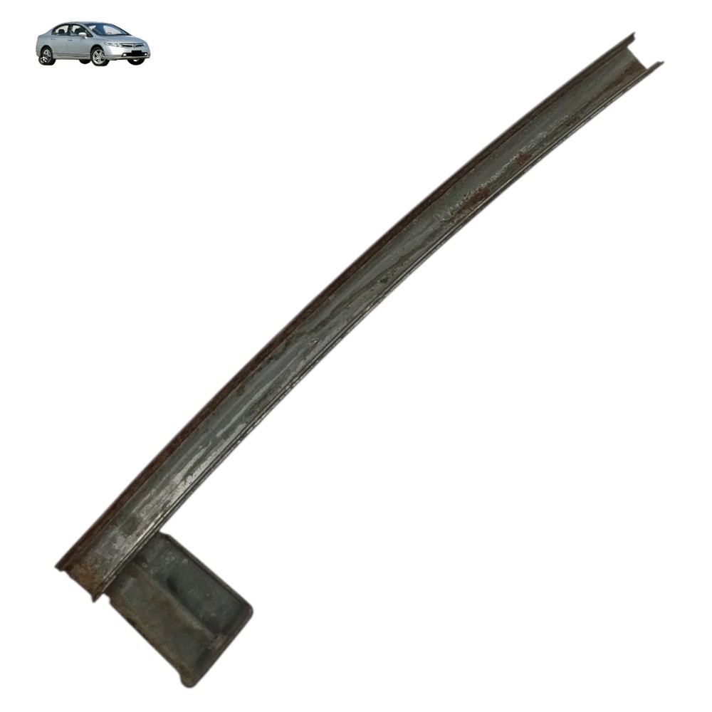Guia Vidro Dianteiro Direito Honda Civic G8 2007 2008 2009 Prata 1