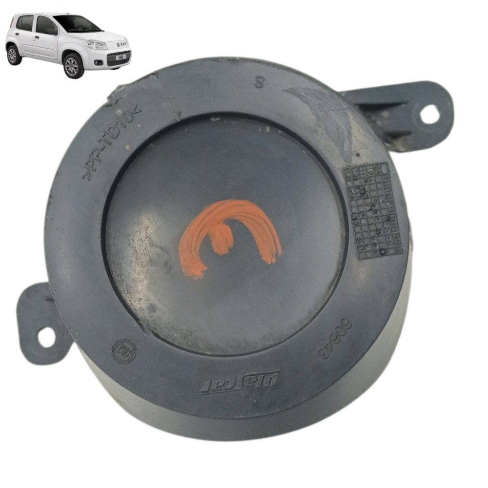 Tampa vedação farol milha esquerdo Fiat Uno 2014 2015 2016