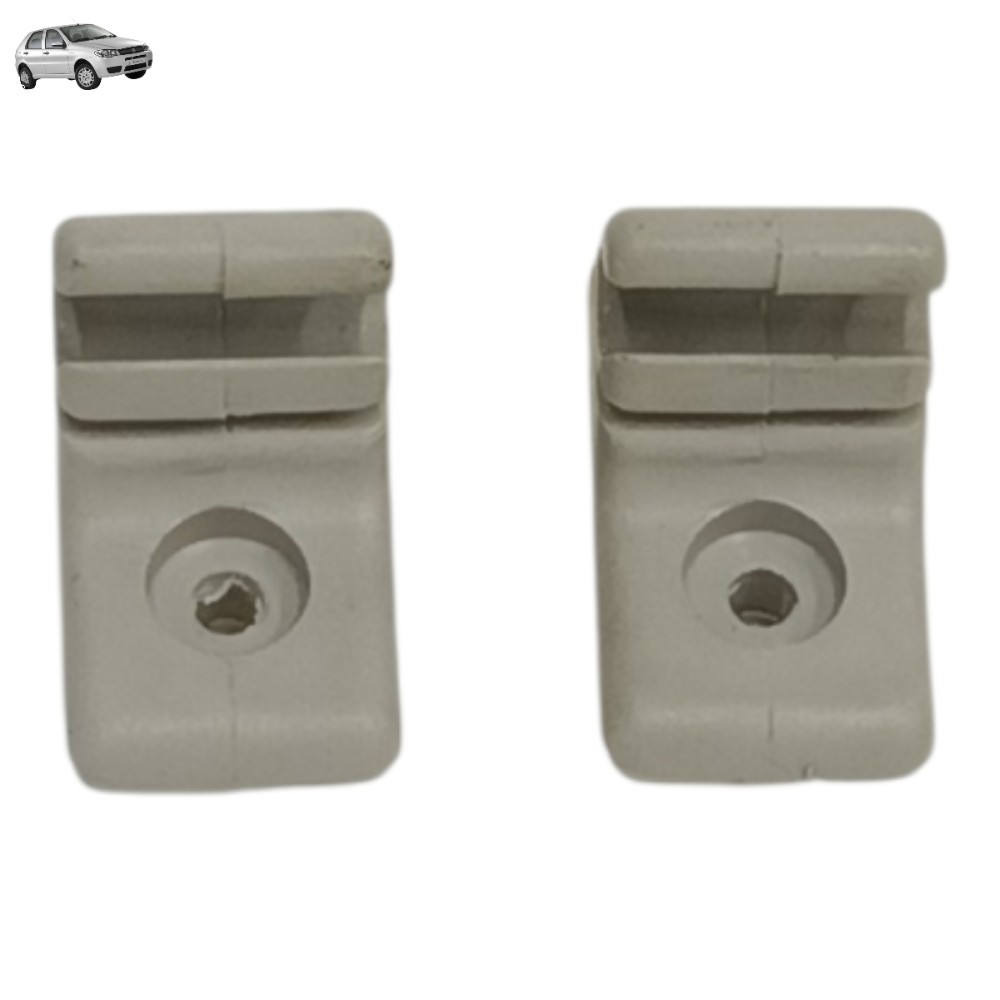 Par suporte gancho quebra sol Fiat Palio 2007 2008 2009 2010
