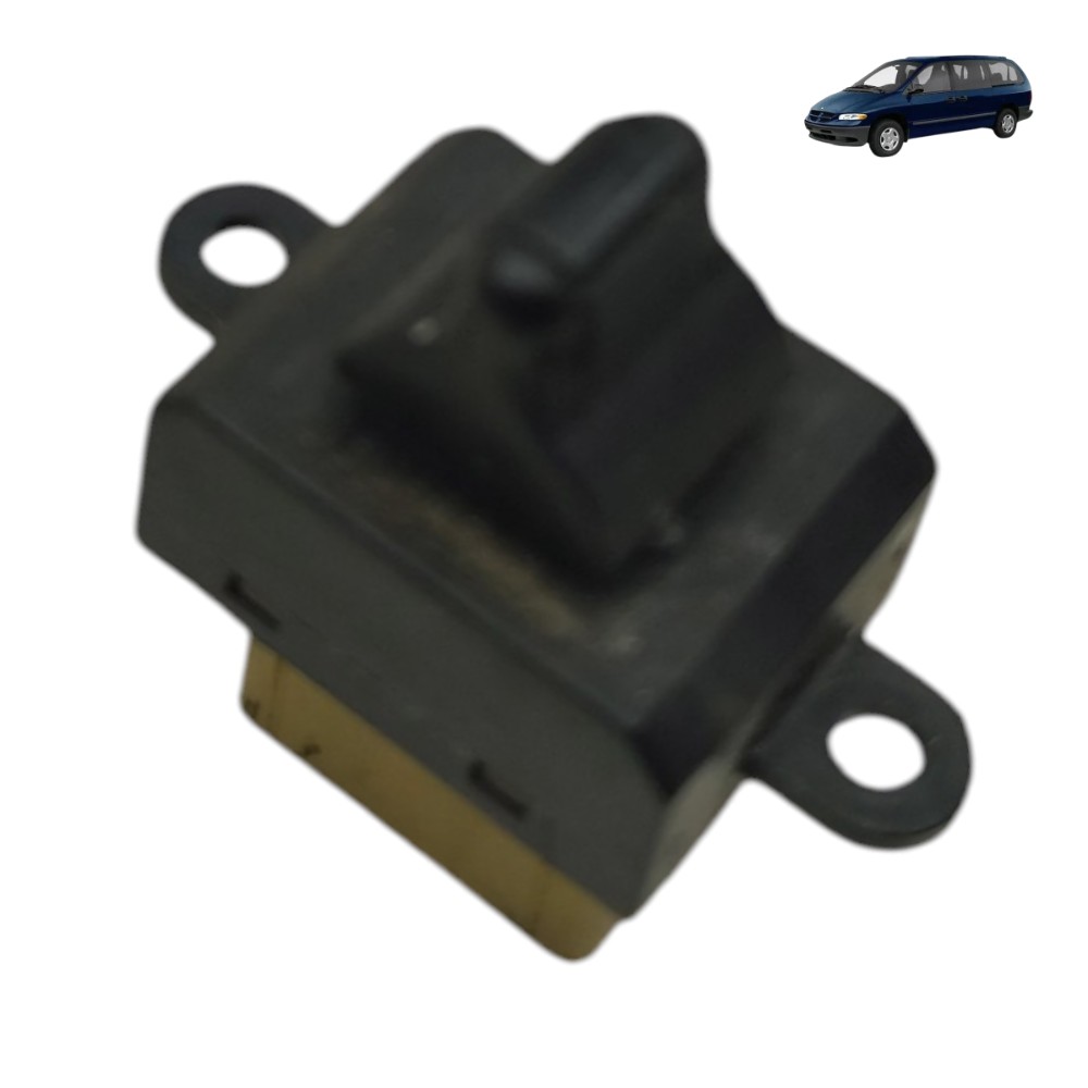 Botão Vidro Porta Dianteira Direita Chrysler Caravan 2000 1