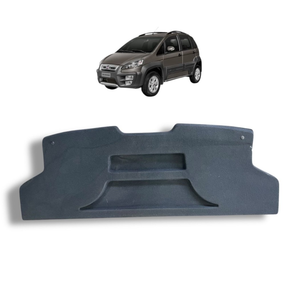Tampão bagagito porta malas Fiat Idea 2011 2012 2013 2014 16 2