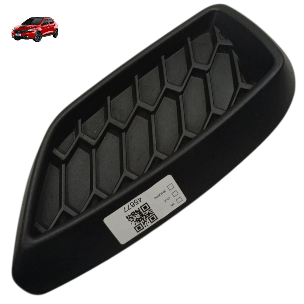 Moldura Esquerda Parachoque Dianteiro Fiat Argo 2021 2020 19 1