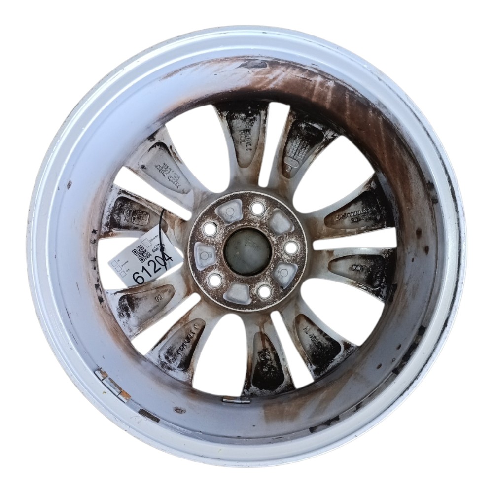 Roda Liga Leve Aro 17 5×114 Honda Crv 2013 2014 2015 2016 Prata 2