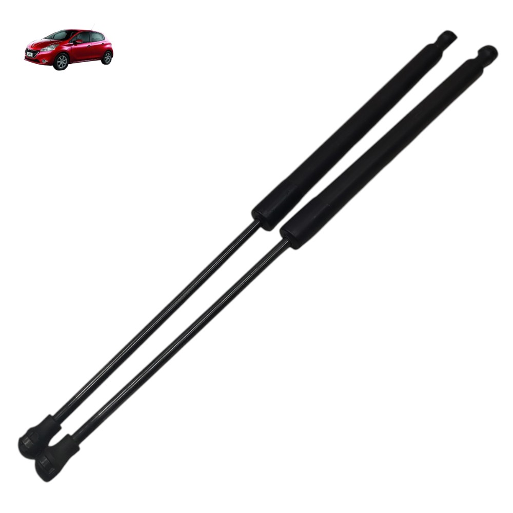 Par Amortecedor Tampa Traseira Peugeot 208 2014 2015 2016 1