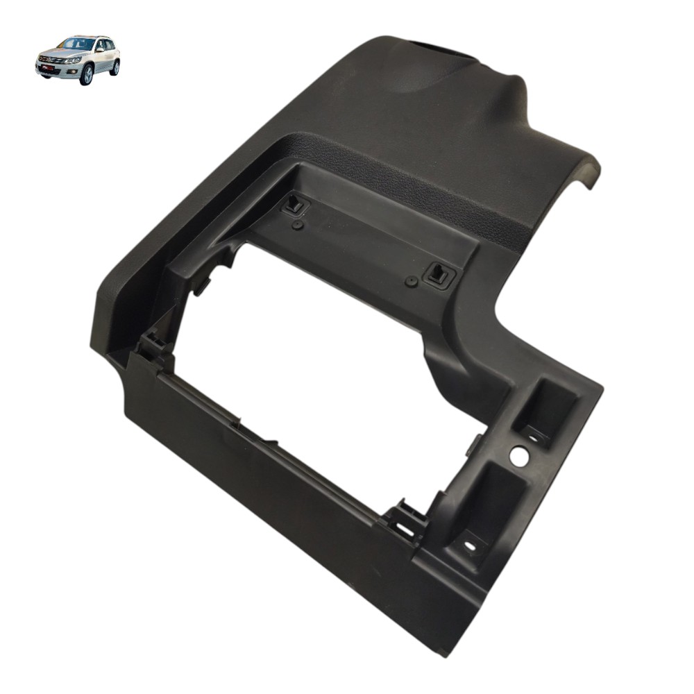 Acabamento Esquerdo Painel Vw Tiguan 2011 2012 2013 Preto 1