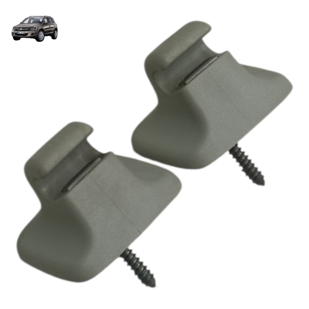 Par Suporte Fixação Quebra Sol Vw Tiguan 2011 2012 2013 1