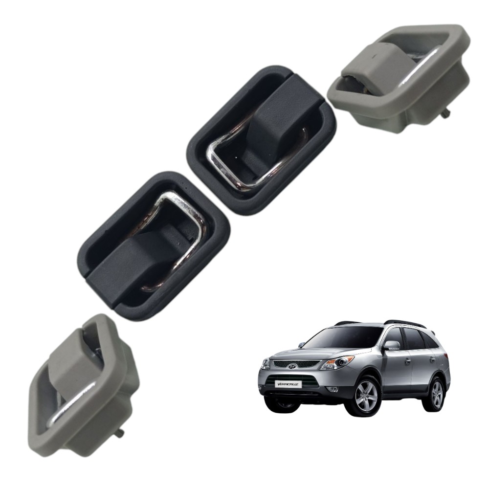 Jogo Grampo Fixação Porta Malas Hyundai Veracruz 2008 2009 1
