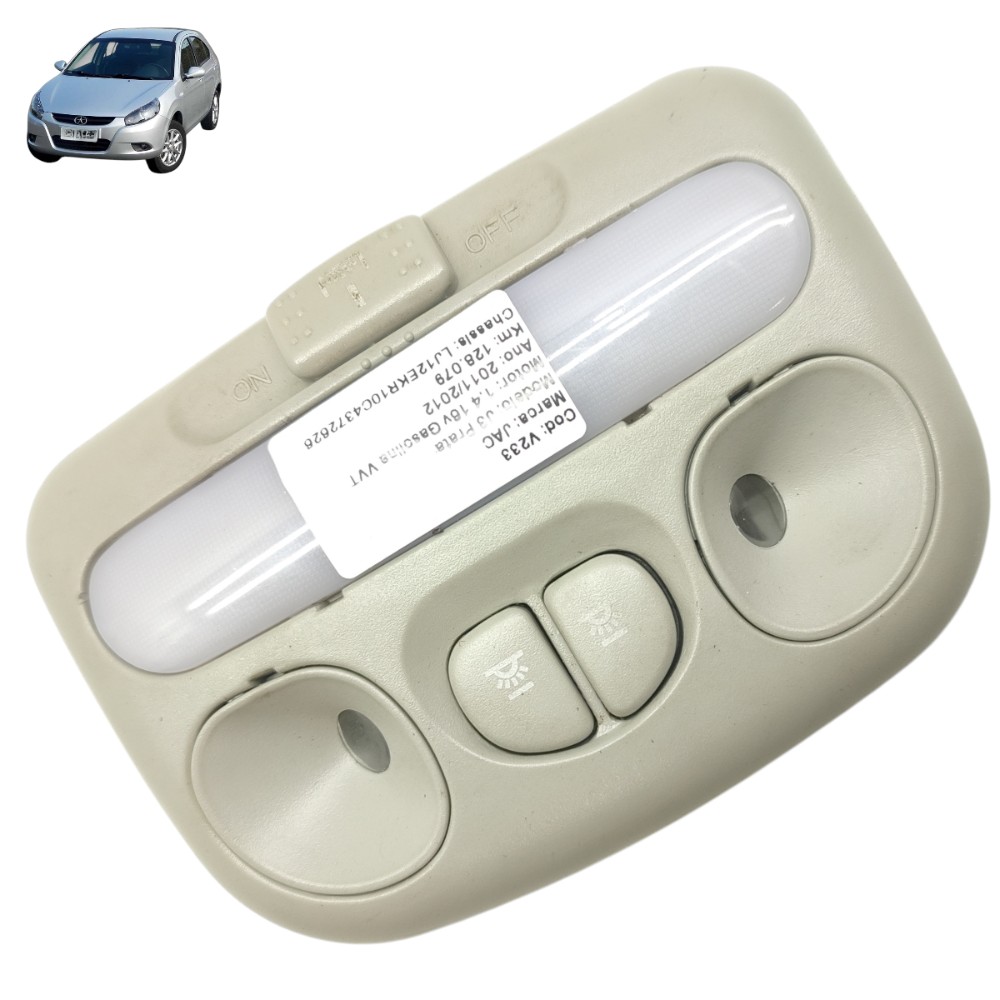 Luz Teto Cortesia Dianteira Jac J3 2011 2012 2013 2014 2015 1