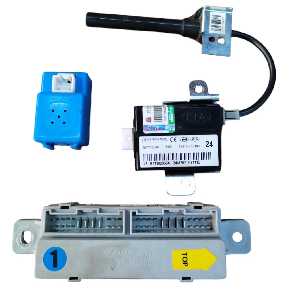 Kit Code Módulo Injeção Hyundai Azera 3.3 V6 2007 2008 10