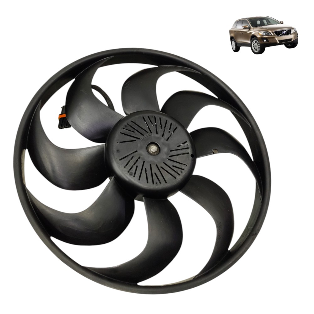 Motor ventoinha hélice radiador Volvo XC60 T6 3.0 2010 1