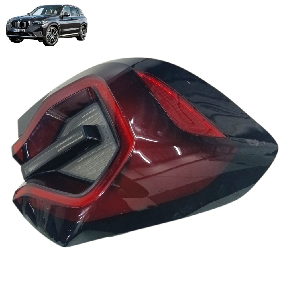 Lanterna Led Esquerda Bmw X3 30e G01 2024 2023 2022 Original Esquerdo/motorista Vermelho