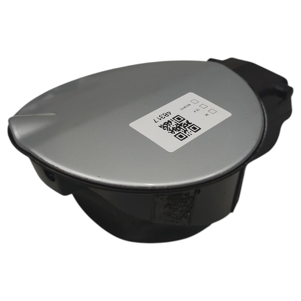 Portinhola Tanque Combustível Honda Fit 2004 2005 2006 2007 Prata 2008 3