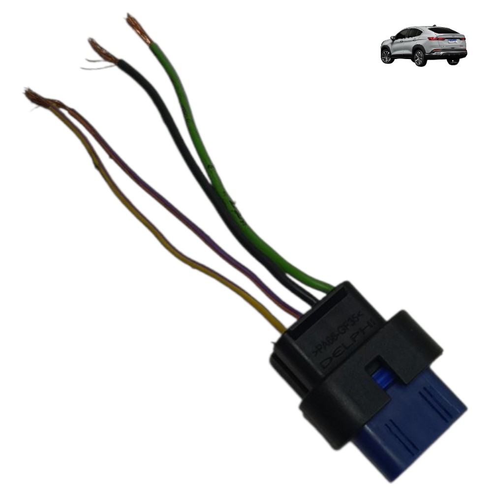 Plug Conector Fechadura Porta Malas Fit Fastback 2022 2023 1