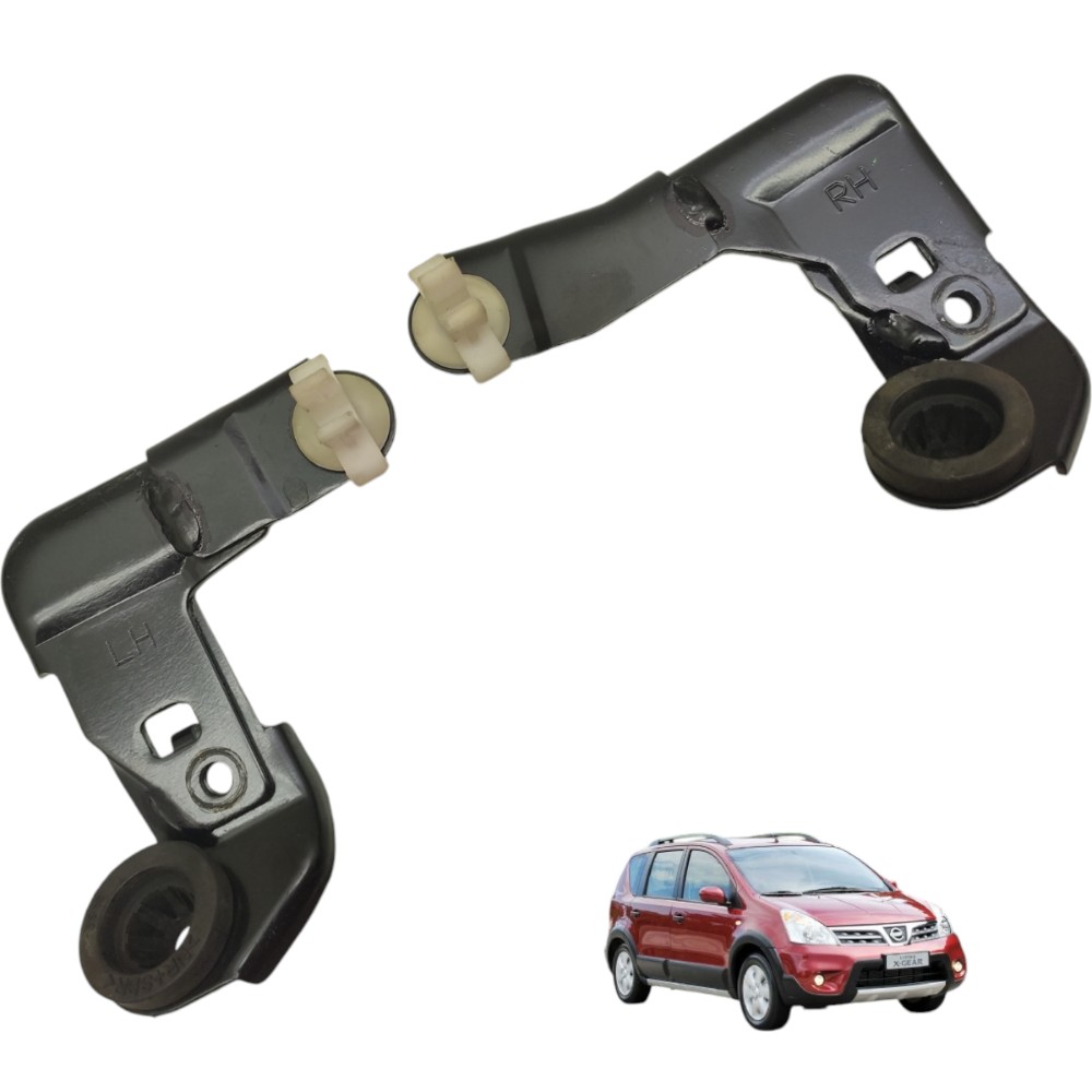 Par Suporte Radiador Nissan Livina 1.8 2010 2011 2012 2013 1