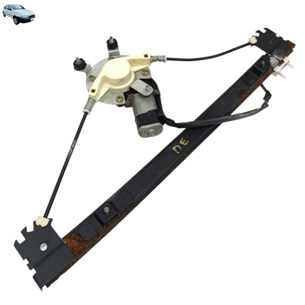 Máquina vidro dianteira esquerda fiat palio 1999 2000 2001