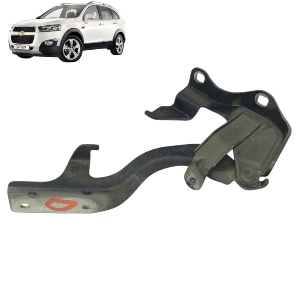 Dobradiça capô lado direito gm captiva 2012 2013 2014