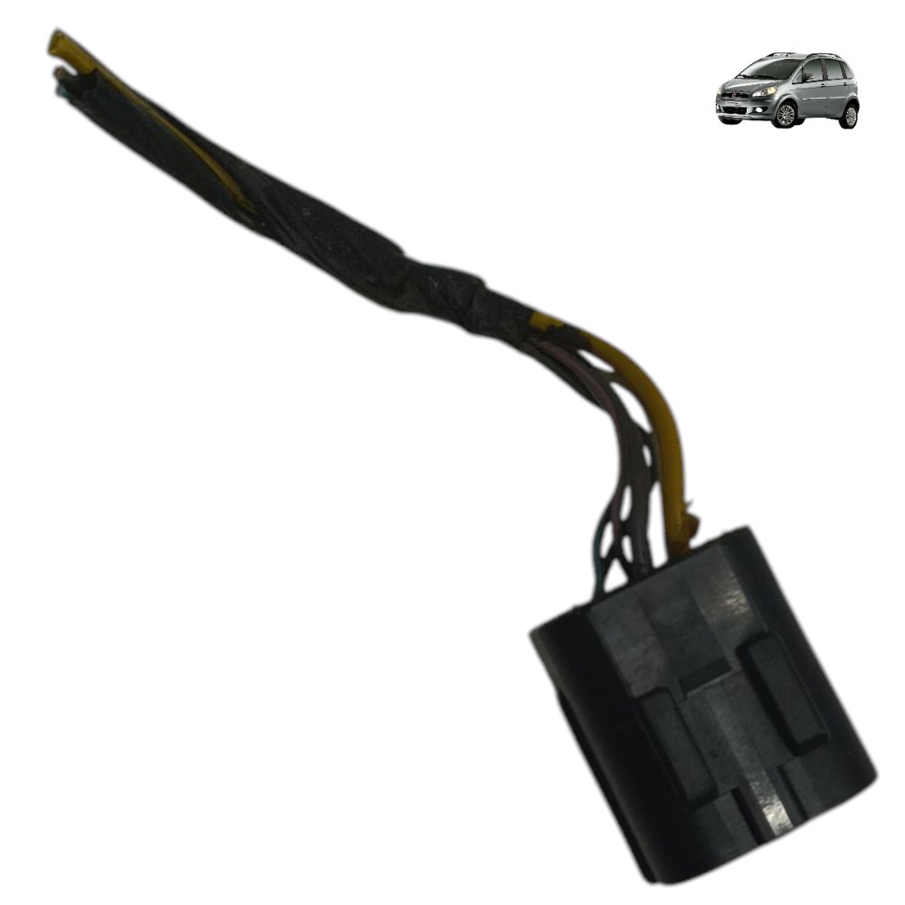 Plug Conector Fechadura Elétrica Dianteira Fiat Idea 2013 14 1
