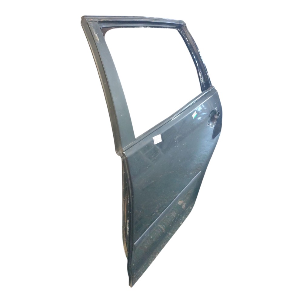 Porta Traseira Esquerda Vw Polo Hatch 2007 2008 2009 2010 12 Traseira Esquerdo Preto 2