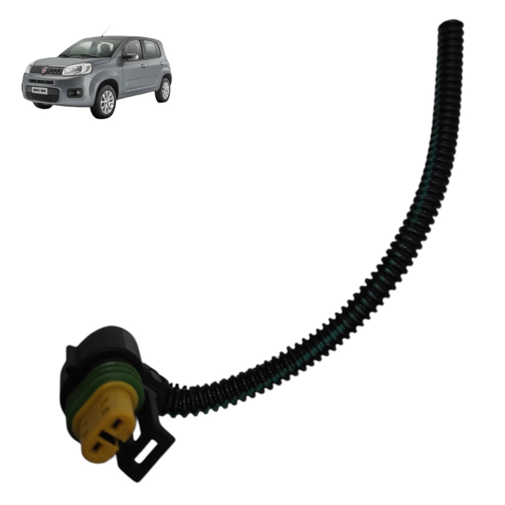 Plug conector solenóide combustível Fiat Uno Vivace 1.0 2013 1