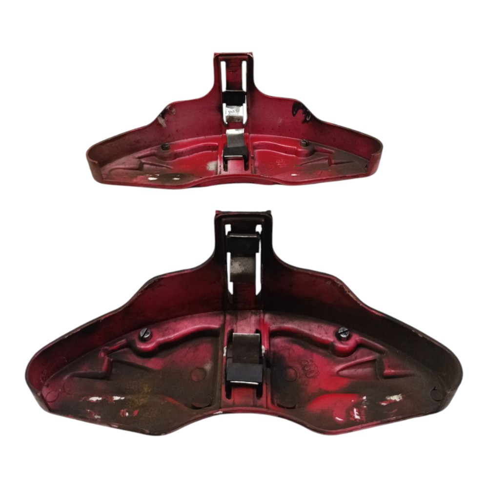 Moldura Dub Pinca Dianteira Ford Focus 2009 2010 2011 2012 Vermelho 3