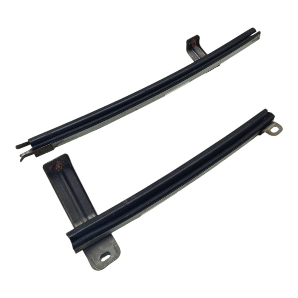 Par Guia Vidro Dianteiro Esquerdo Nissan Tiida 2010 2011 12 Cinza 3