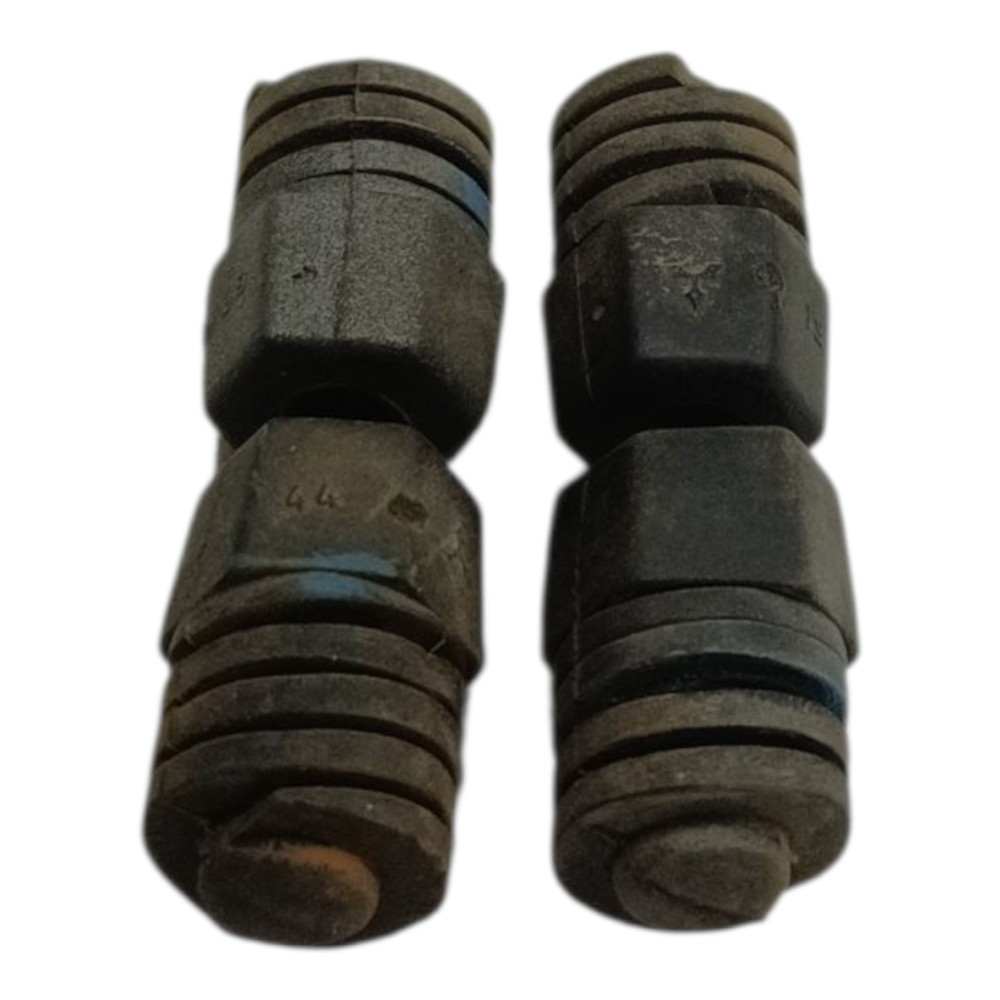 Kit borracha batente capô Fiat Idea 2012 2013 2014 2015 2016 4