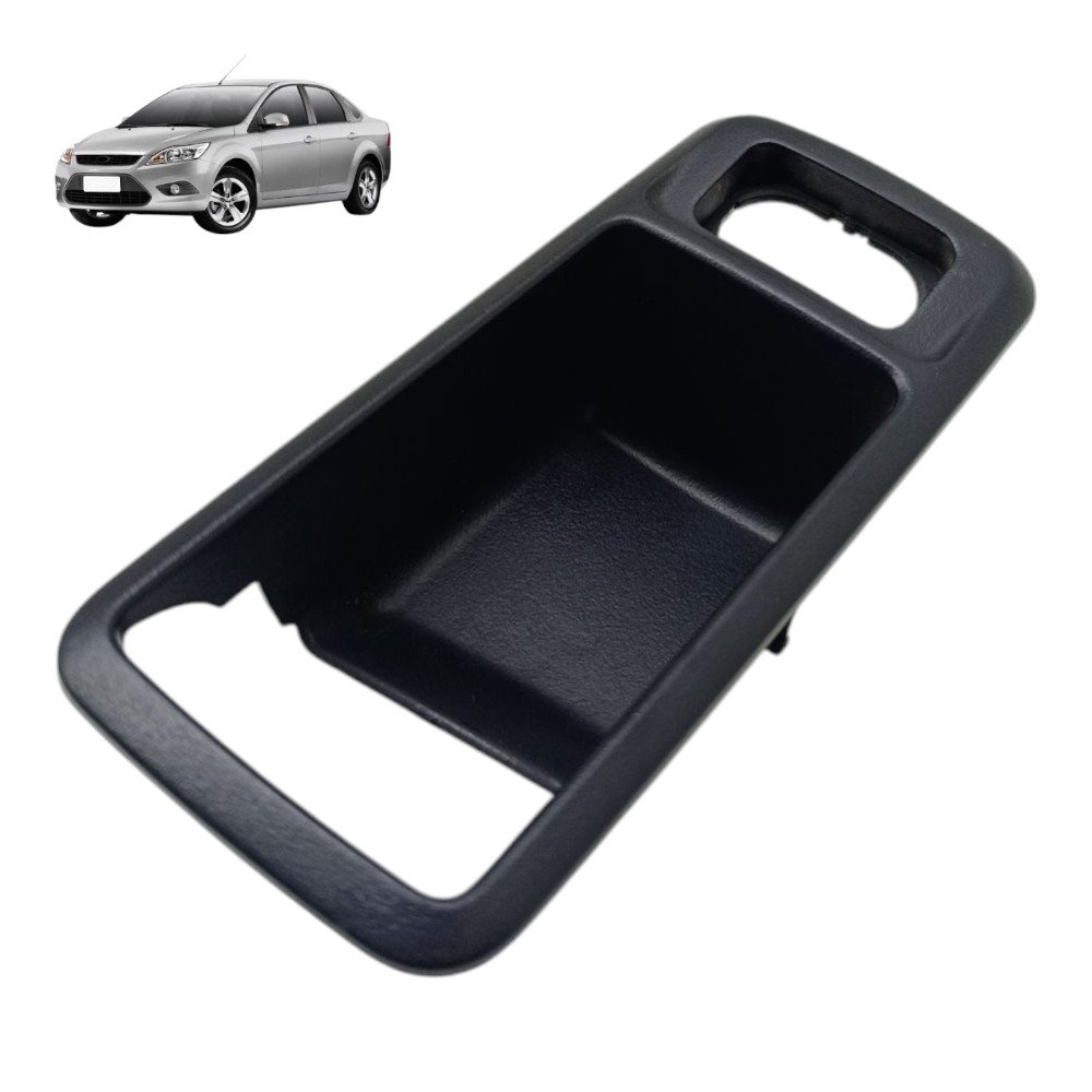 Moldura Maçaneta Traseira Esquerda Ford Focus 2011 2012 2013 Preto 1