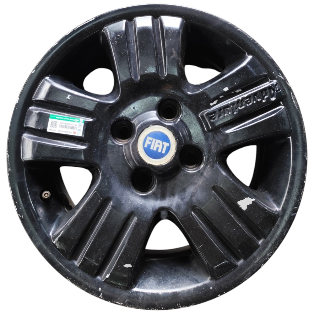 Jogo Roda Aro 14 4×98 Fiat Palio Siena Strada Idea Stilo Preto 4