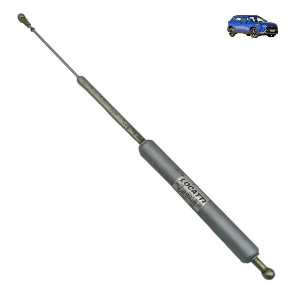 Amortecedor porta vidro blindado Toyota corolla cross 2023
