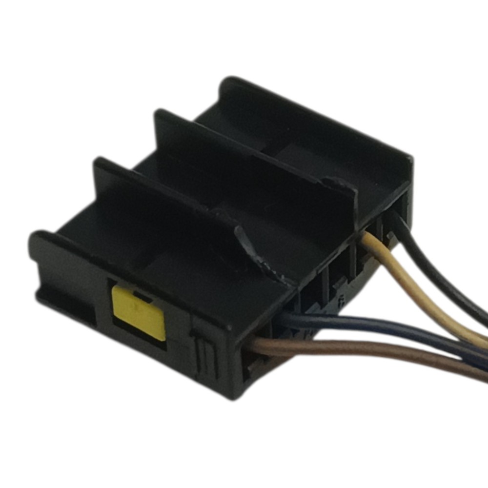 Plug Conector Botão Pisca Alerta Hyundai Azera 2007 2008 Preto 4