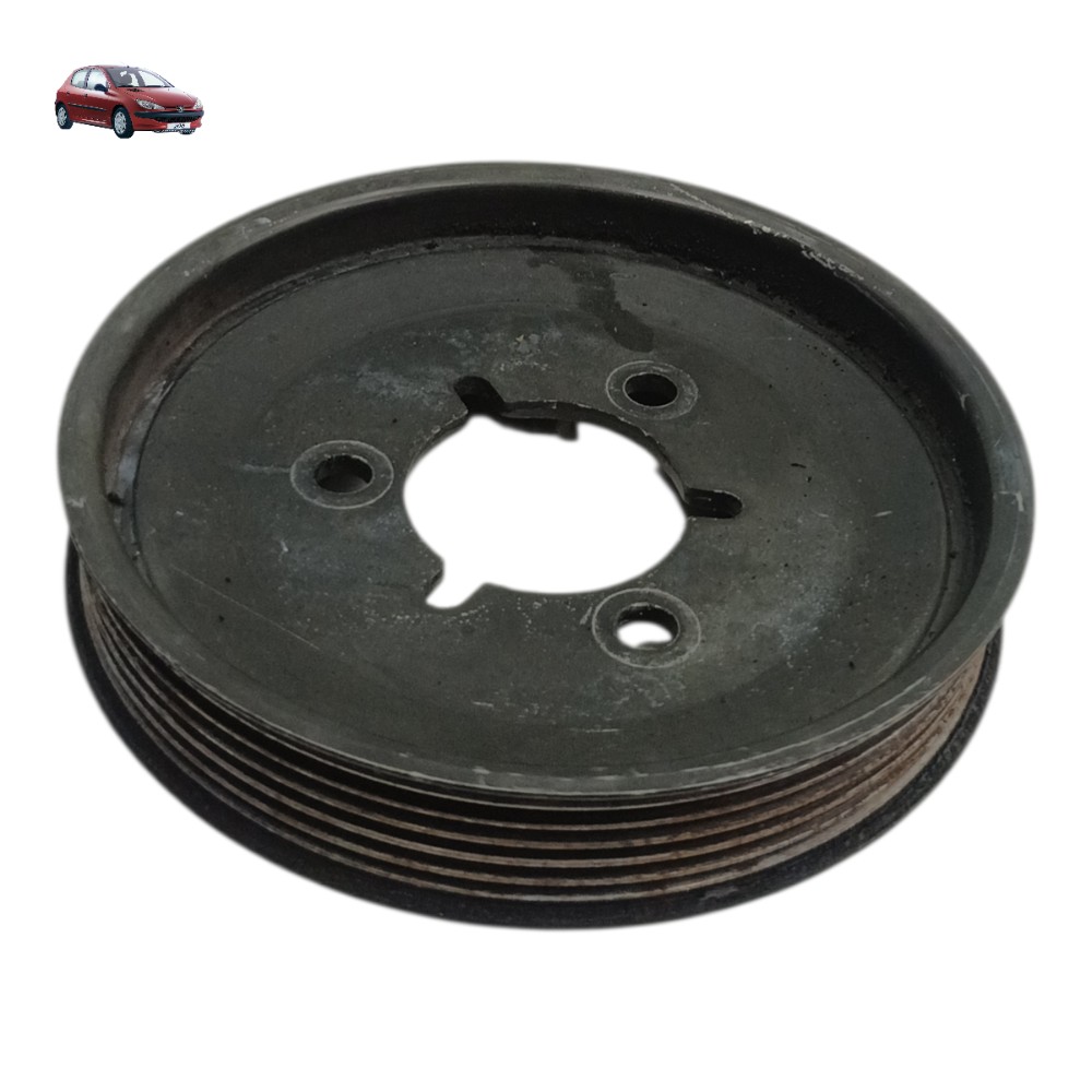 Polia bomba água Peugeot 206 1.4 gasolina 2001 2002 2003 1