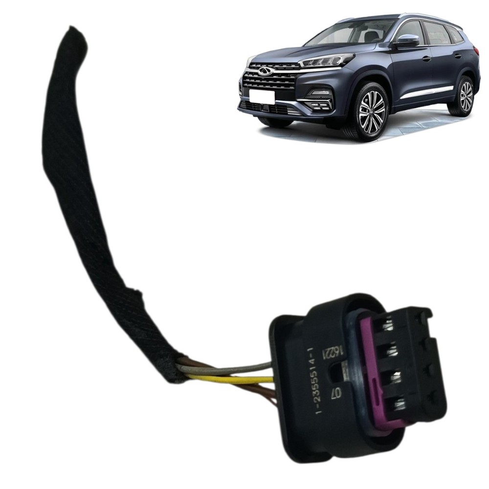 Plug conector fechadura tampa traseira Chery Tiggo 8 2022