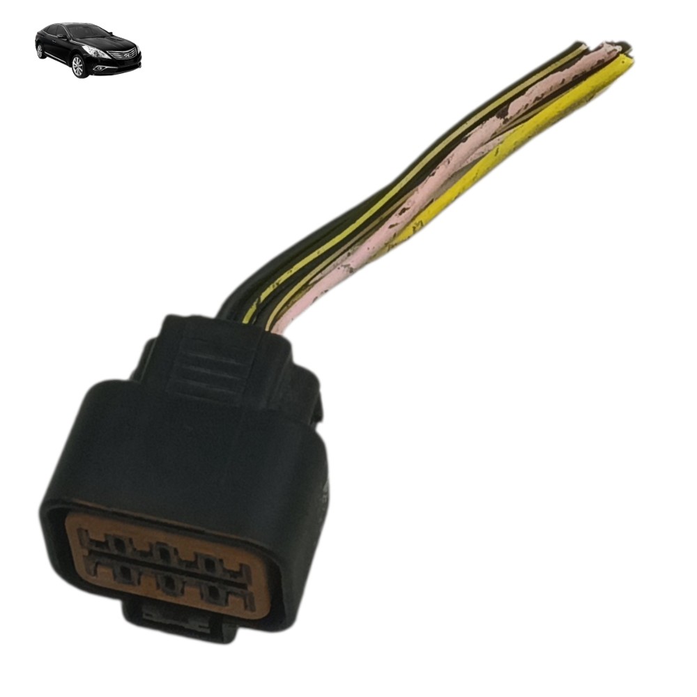 Plug Conector Farol Hyundai Azera 2007 2008 2009 Sem 1