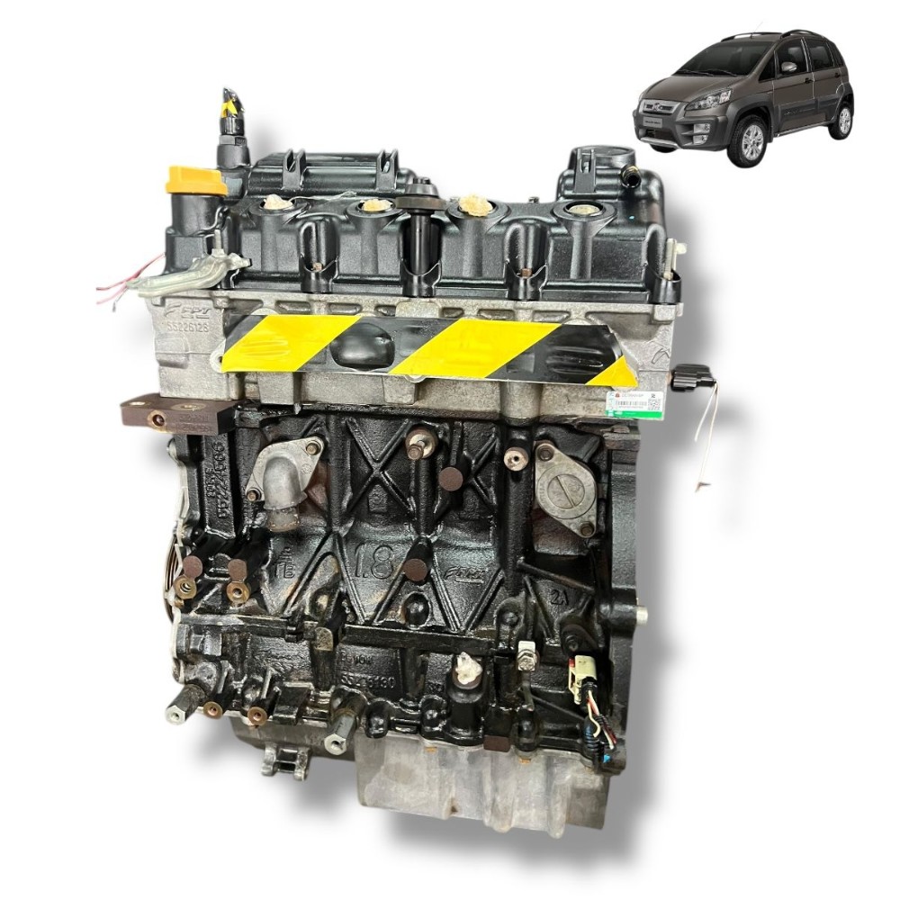 Motor parcial fiat etorq 1.8 16v idea linea siena palio 2013