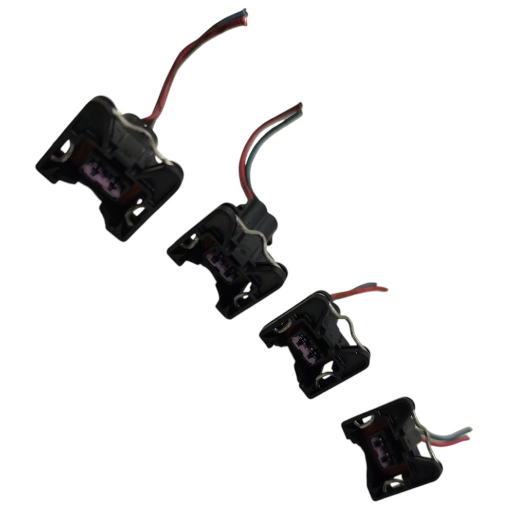 Jogo plug conector Fiat Idea strada 1.4 fire 2005 2006 2007 3