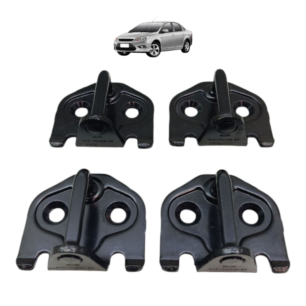 Jogo Batente Fechadura Porta Ford Focus 2009 10 11 12 13 1