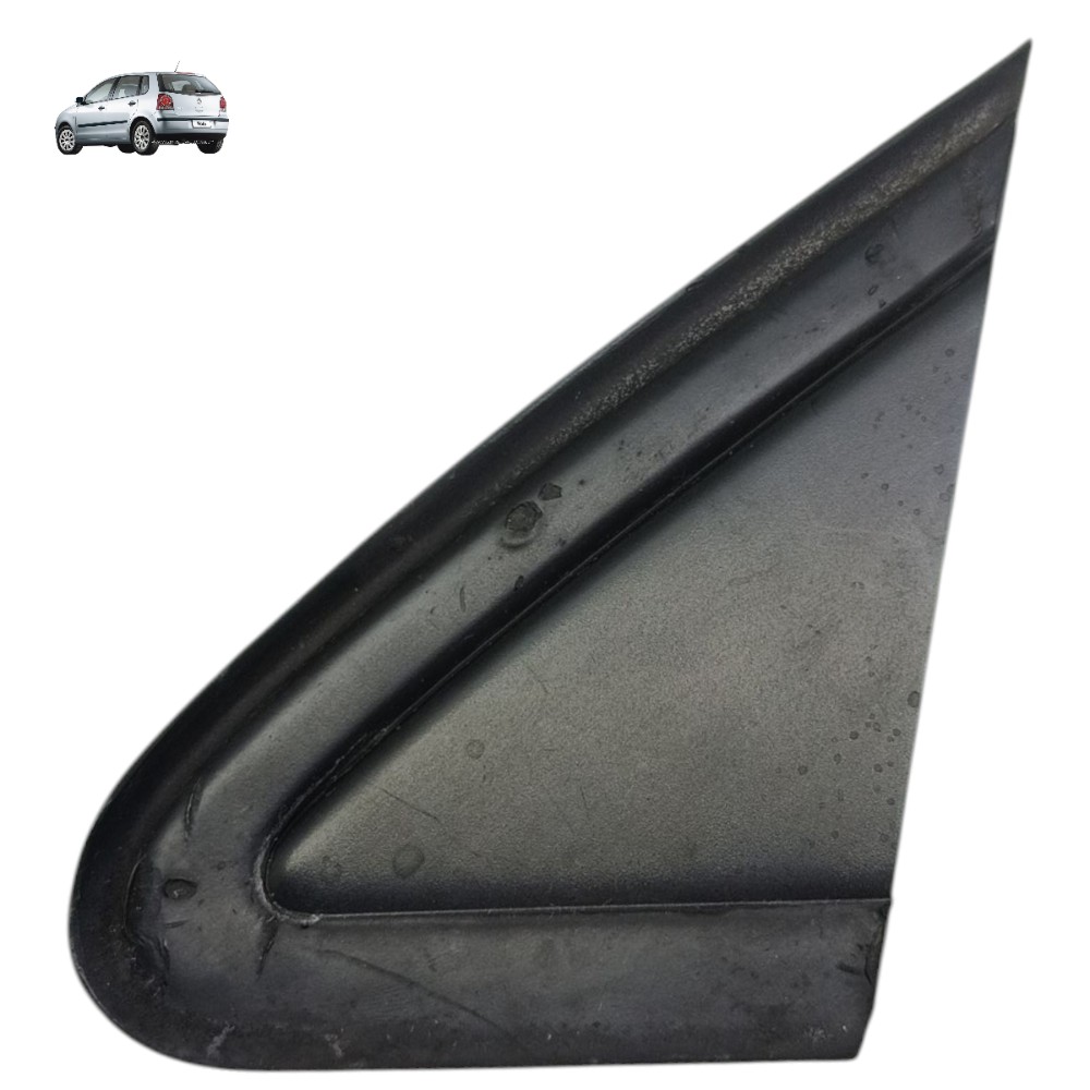 Acabamento Externo Retrovisores Esquerdo Vw Polo 2008 2009  Preto