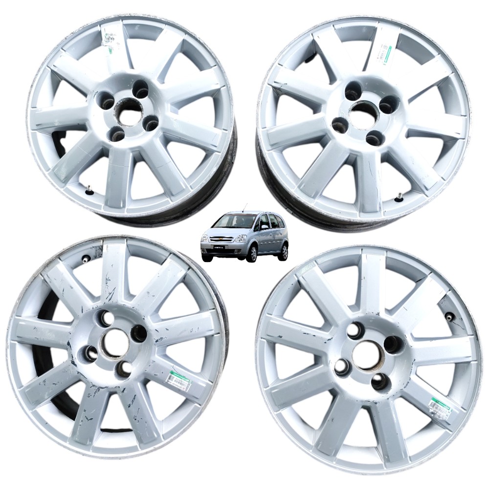 Jogo roda aro 15 4×100 gm meriva corsa celta montana astra 1
