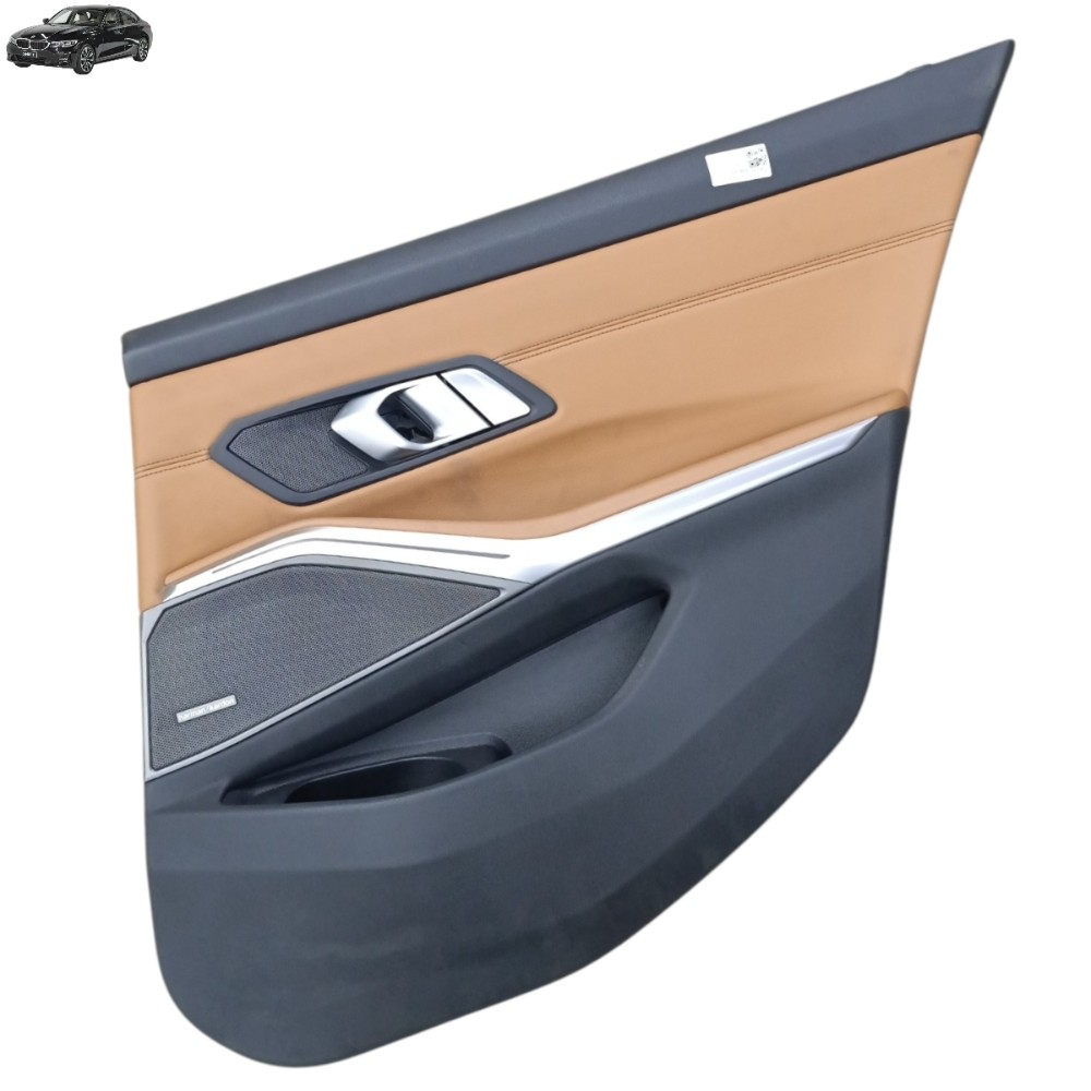 Forro porta cognac traseira direita BMW 320i G20 2020 2021