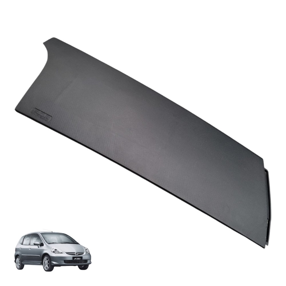 Acabamento Moldura Direita Capa Painel Honda Fit 2004 Á 2008 Cinza Moldado 1