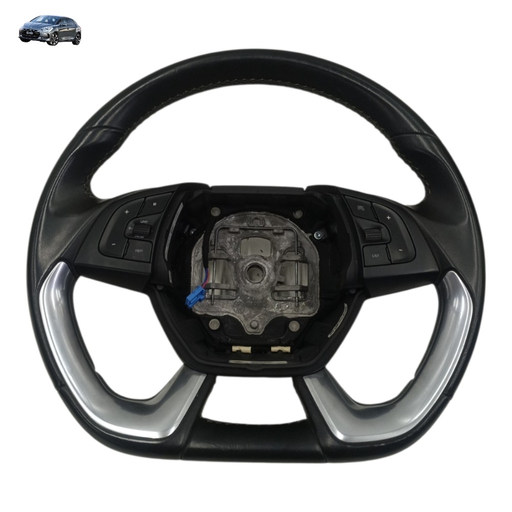 Volante Direção Com Comandos Citroen Ds5 2012 2013 2014 2015 Preto