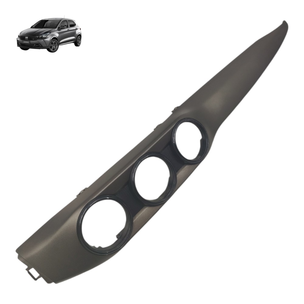 Moldura difusor ar condicionado central fiat argo 2024 1
