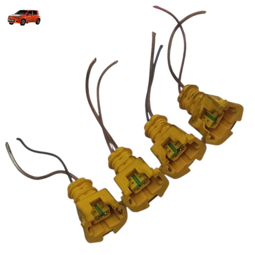 Jogo Plug Conector Bico Injetor Fiat Uno Sporting 2011 2012 1