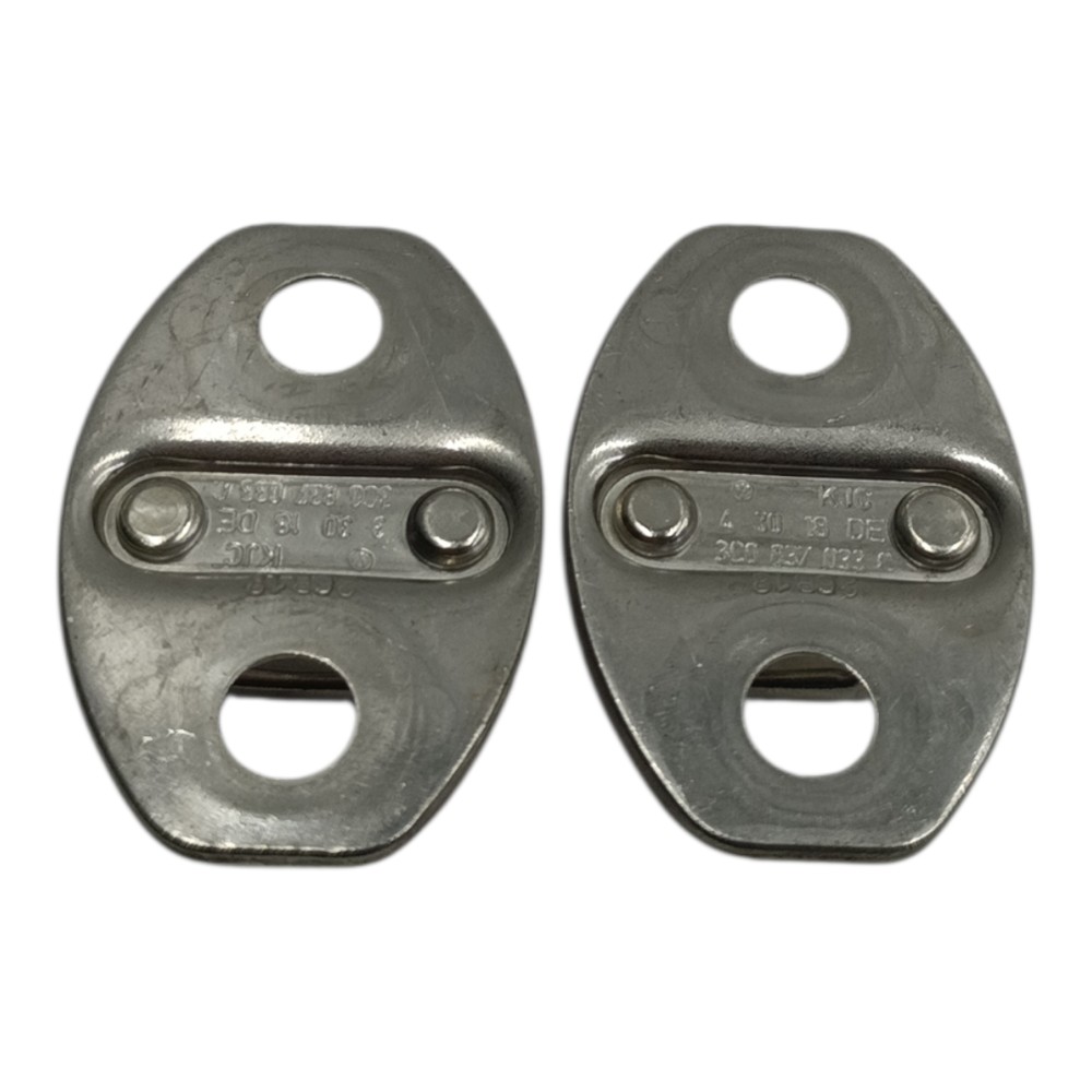 Par batente fechadura porta vw polo 2017 2018 2019 2020 2021 3
