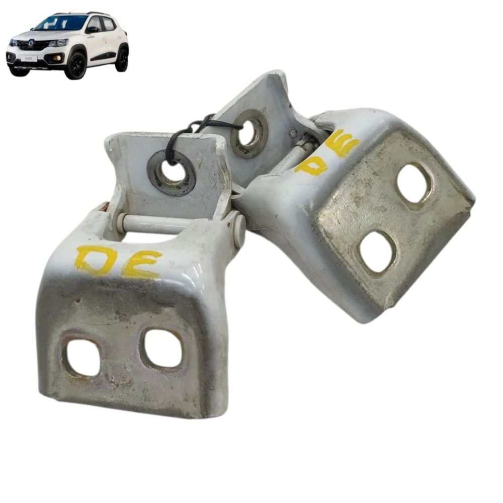 Par Dobradiça Porta Dianteira Esquerda Renault Kwid 2020