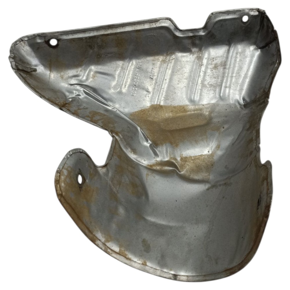 Protetor Térmico Coletor Escape Fiat Uno Vivace 2013 2014 15 Prateado 4