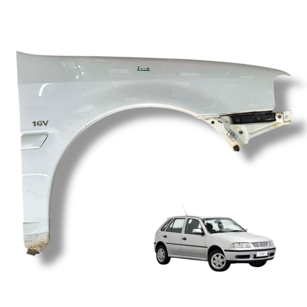 Paralama lado direito VW Gol G3 1999 2000 2001 2002 a 2005 1
