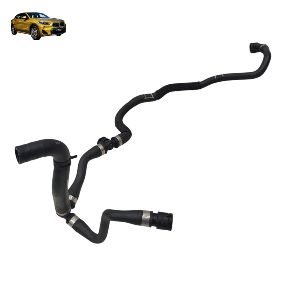 Mangueira Água Motor Turbina Bmw X2 2.0 Flex B48 2019 2018 Preto 1