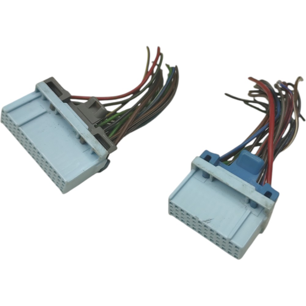 Par plug conector modulo injeção GM Corsa Wind 1.0 8V 2000 2